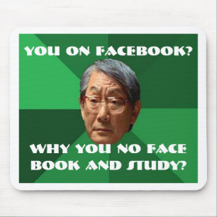 High Expectations Asian Father - customisable Mouse Pad