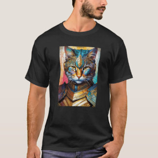 High Fantasy King of the Cats a royal and colourfu T-Shirt