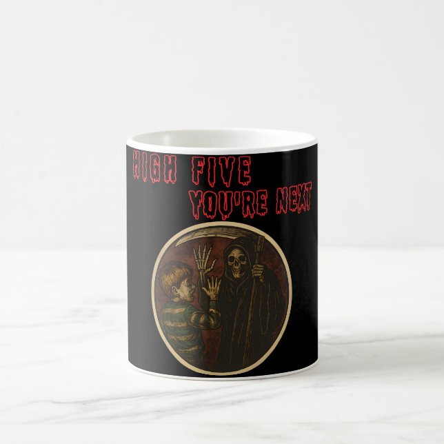 High Five from Death – You're Next  Coffee Mug (Center)