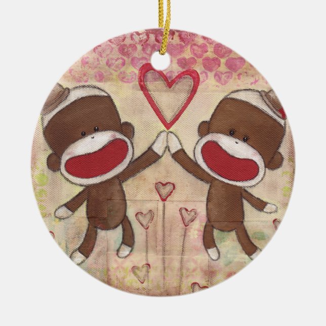 High Five Ornament (Front)