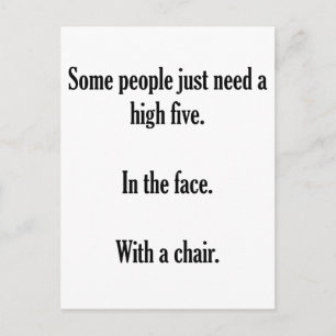 High Five Postcard