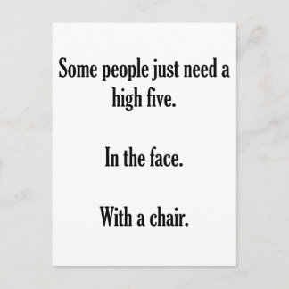 High Five Postcard