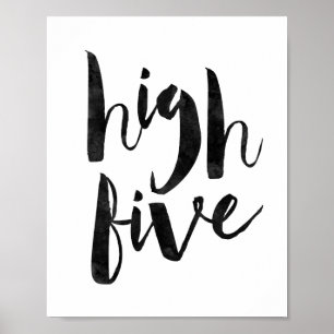 High Five Poster