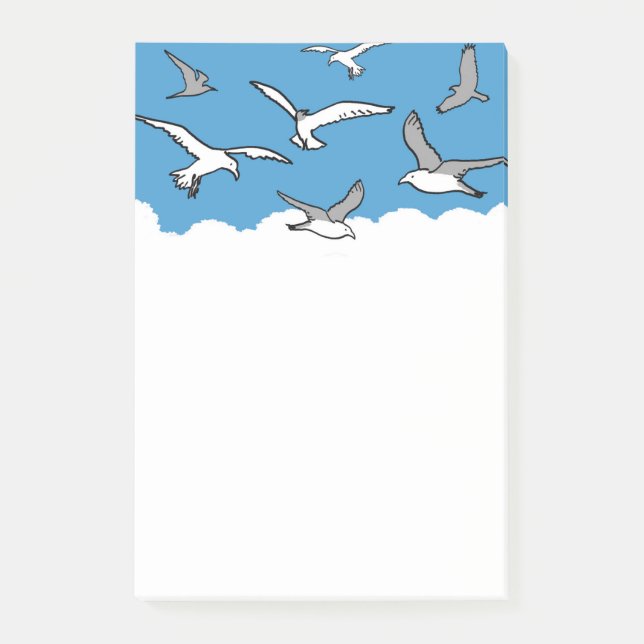 High Flying Birds Design Post-it Notes (Front)