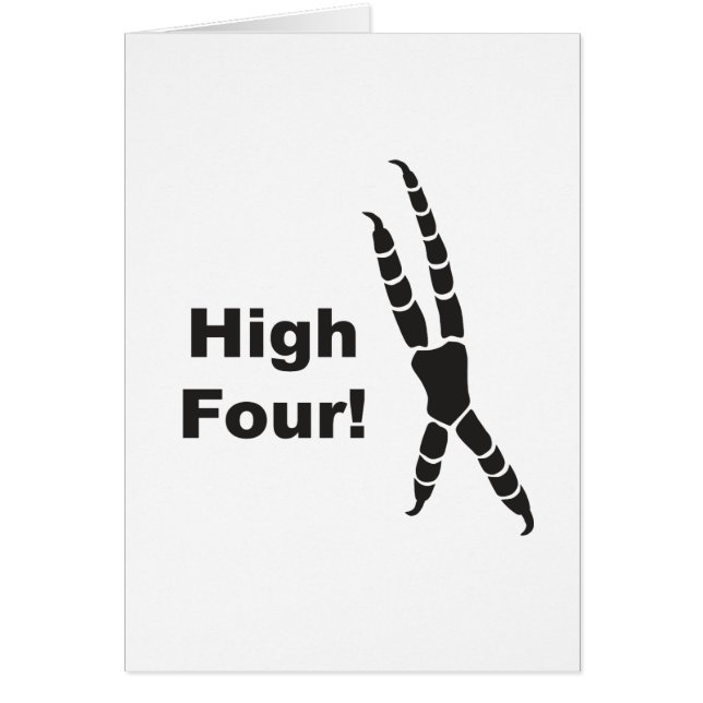 High Four Parrot Footprint (High Five) (Front)