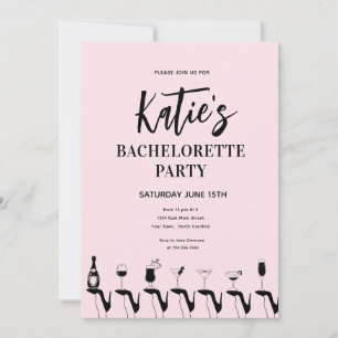  High Heel Bachelorette Party Invitation