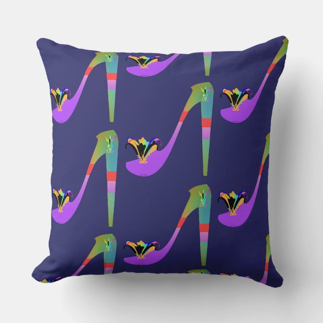 High Heel Fancy Decorative  Cushion (Front)