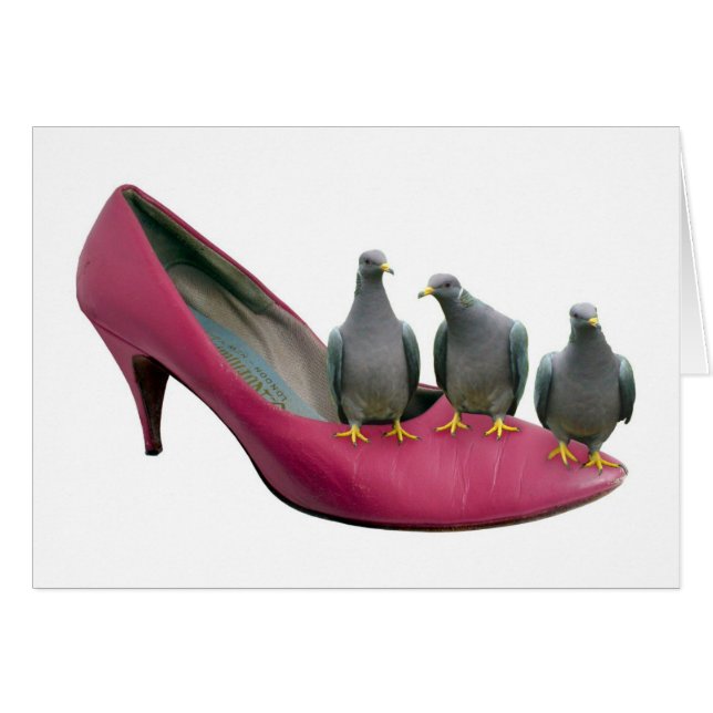 High Heel Pigeons (Front Horizontal)