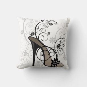 High Heel Reversible Decorative Pillow