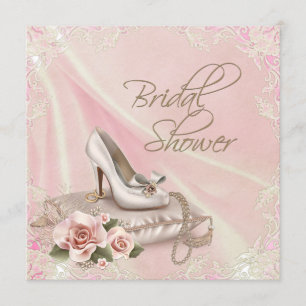 High Heel Shoe Bridal Shower Invitation