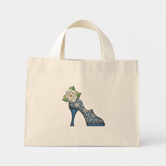 High Heel Shoe Mini Tote Bag (Front)