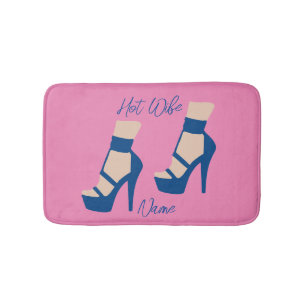 High Heel Shoe Thunder_Cove Bath Mat