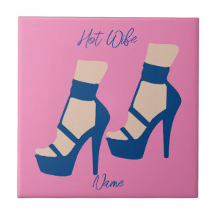 High Heel Shoe Thunder_Cove Ceramic Tile