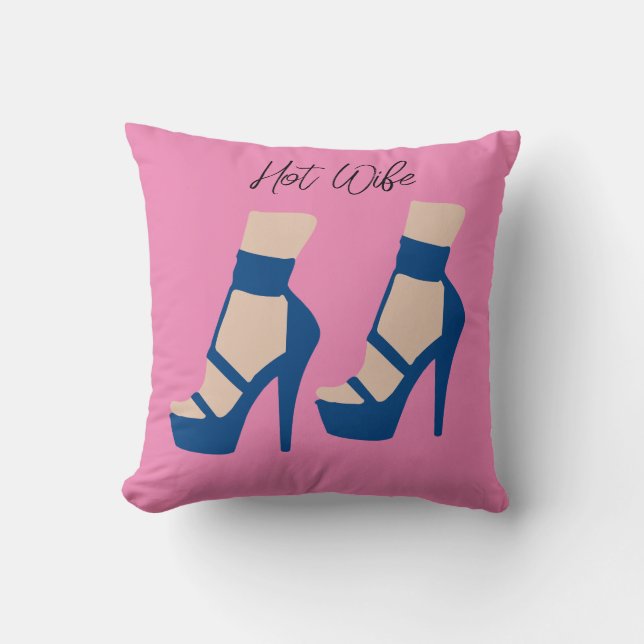 High Heel Shoe Thunder_Cove Cushion (Front)