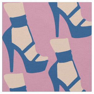 High Heel Shoe Thunder_Cove Fabric