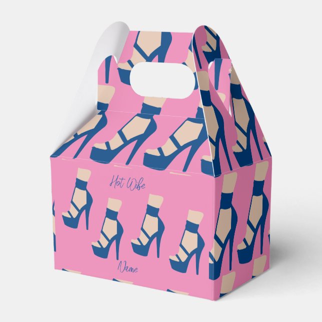 High Heel Shoe Thunder_Cove  Favour Box (Front Side)