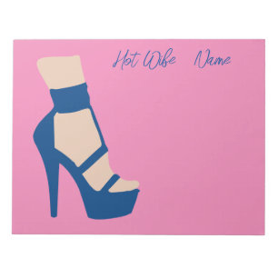 High Heel Shoe Thunder_Cove Notepad