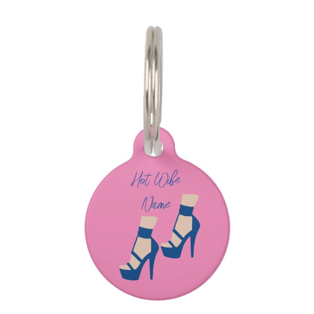High Heel Shoe Thunder_Cove  Pet Tag (Front)