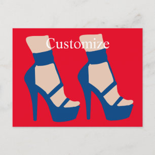 High Heel Shoe Thunder_Cove Postcard