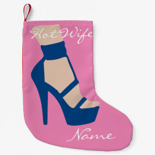 High Heel Shoe Thunder_Cove Small Christmas Stocking