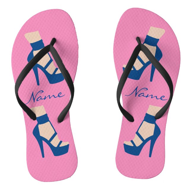 High Heel Shoe Thunder_Cove  Thongs (Footbed)