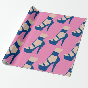 High Heel Shoe Thunder_Cove Wrapping Paper