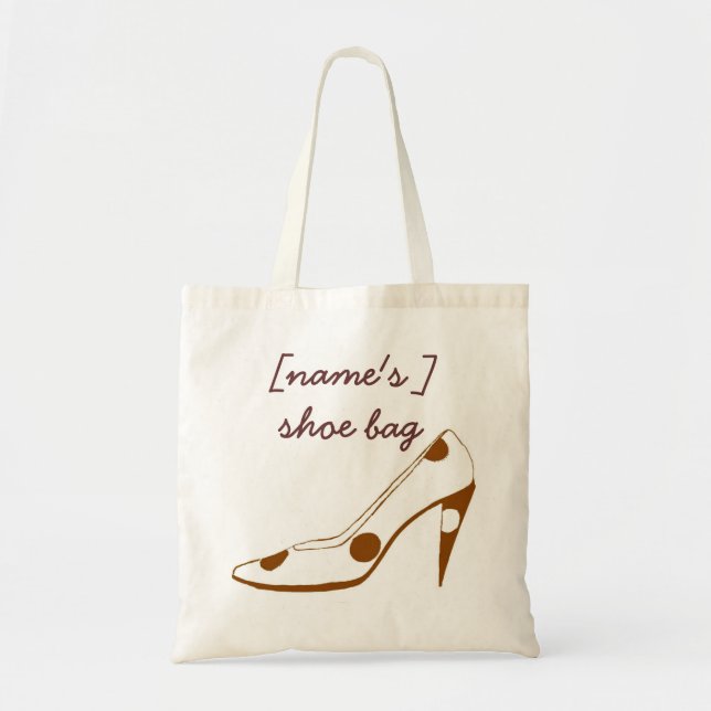 High Heel Shoe Travelling Tote Bag (Front)