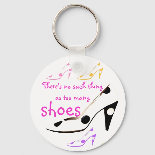 High Heel Shoes Diva Key Ring (Front)