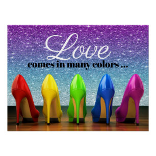 High Heel Shoes Poster