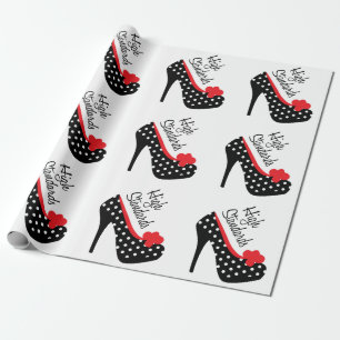 High Heel Wrapping Paper