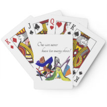 High Heeled Shoes Playing Cards