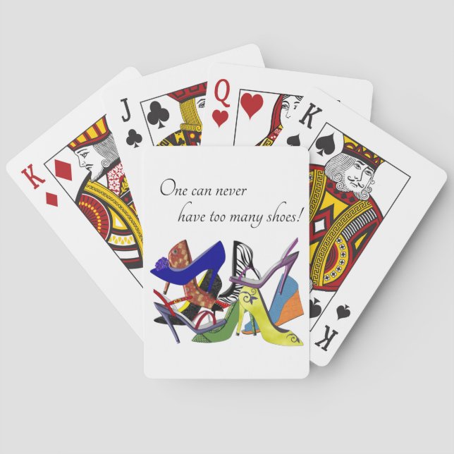 High Heeled Shoes Playing Cards (Back)