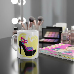 High Heels Fancy Fashion Coffee Mug