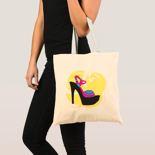 High Heels Fancy Fashion Tote Bag (Creator Uploaded)