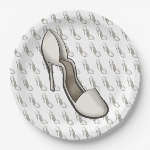 High Heels Paper Plate
