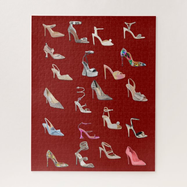 High Heels Stilettos Fashion Shoes Jigsaw Puzzle (Vertical)