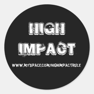 High Impact Sticker 2