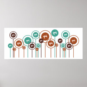 High Jumping Daisies Poster
