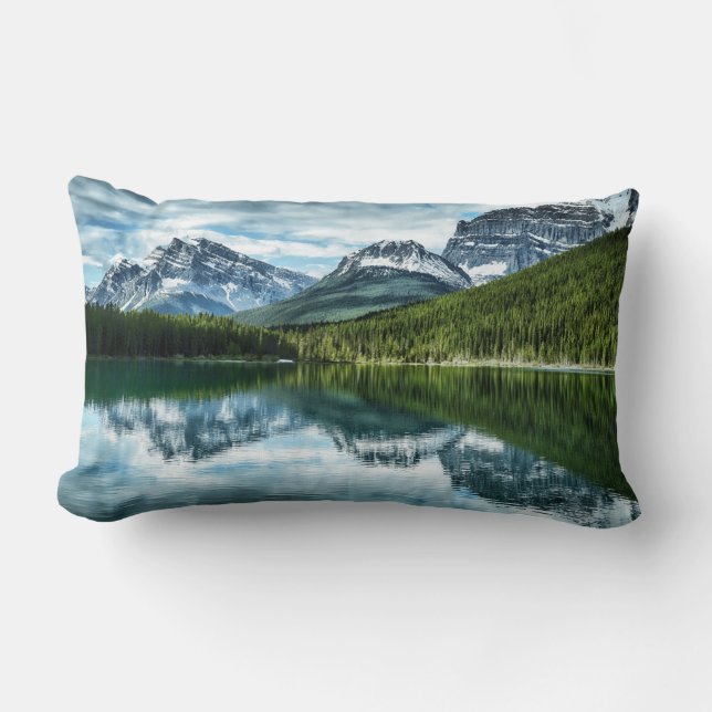 High Lake Reflection Lumbar Cushion (Front)