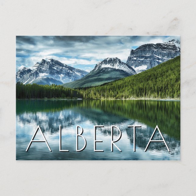 High Lake Reflection Postcard (Front)