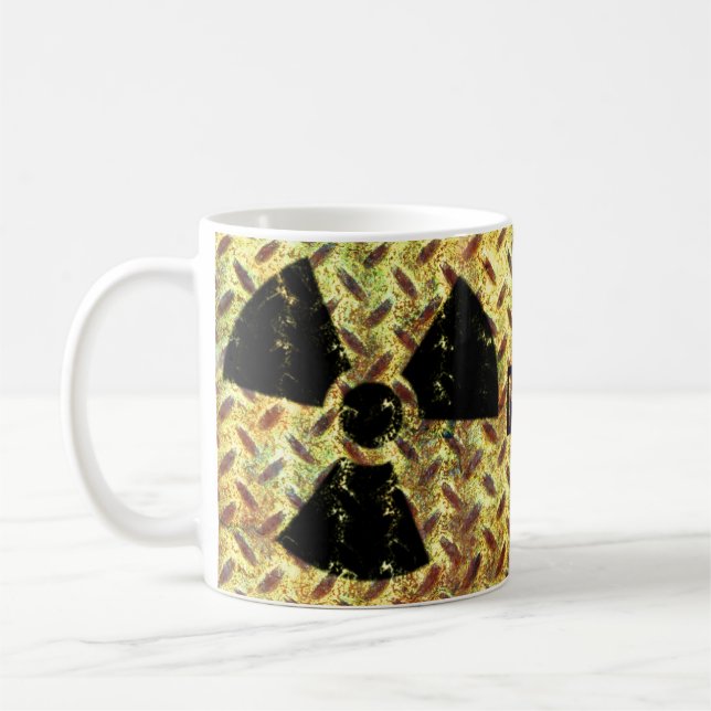 High Level Radioactive Waste Container -  Coffee Mug (Left)