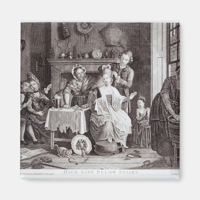 High Life Below Stairs Magnet (Front)