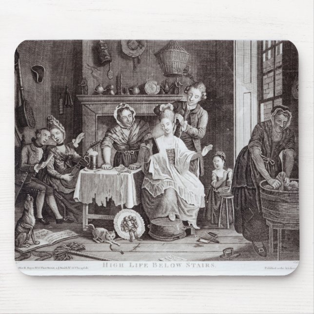 High Life Below Stairs Mouse Pad (Front)