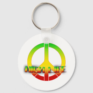 High Life Key-Chain (Rastafarian Love) Key Ring