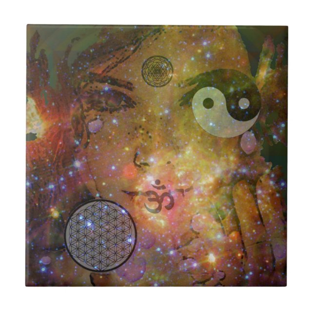 High Magic Ceramic Tile (Front)