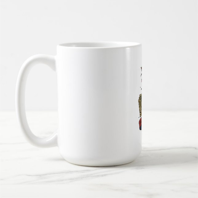 High Maintenance Money Dagger Rose Tattoo Flash B Coffee Mug (Left)