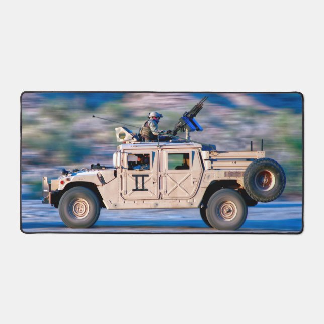 HIGH MOBILITY MULTIPURPOSE WHEELED VEHICLE DESK MAT (Front)