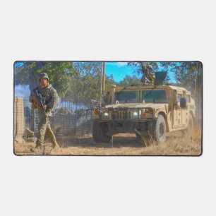 HIGH MOBILITY MULTIPURPOSE WHEELED VEHICLE DESK MAT