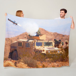 HIGH MOBILITY MULTIPURPOSE WHEELED VEHICLE FLEECE BLANKET