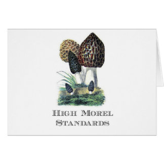 High Morel Standards